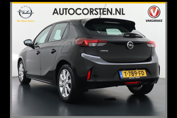 Opel Corsa 1.2I 101PK 5Drs Autom.8 Apple Carplay Android Airco Navi* Cruise control Pdc DAB Auto Stuurverwarming Regen-Lichtsensor Edition Schakelflippers Led Lmv 16" ESP Edition+ Pakket Spoorassistent Bluetooth Verkeersbord detectie 1.065kg  Nieuwprijs €29.236,-