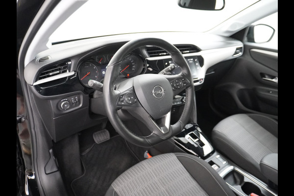 Opel Corsa 1.2I 101PK 5Drs Autom.8 Apple Carplay Android Airco Navi* Cruise control Pdc DAB Auto Stuurverwarming Regen-Lichtsensor Edition Schakelflippers Led Lmv 16" ESP Edition+ Pakket Spoorassistent Bluetooth Verkeersbord detectie 1.065kg  Nieuwprijs €29.236,-