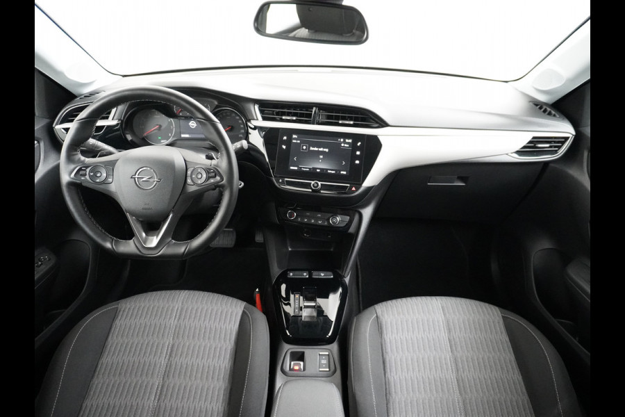 Opel Corsa 1.2I 101PK 5Drs Autom.8 Apple Carplay Android Airco Navi* Cruise control Pdc DAB Auto Stuurverwarming Regen-Lichtsensor Edition Schakelflippers Led Lmv 16" ESP Edition+ Pakket Spoorassistent Bluetooth Verkeersbord detectie 1.065kg  Nieuwprijs €29.236,-