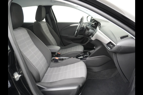Opel Corsa 1.2I 101PK 5Drs Autom.8 Apple Carplay Android Airco Navi* Cruise control Pdc DAB Auto Stuurverwarming Regen-Lichtsensor Edition Schakelflippers Led Lmv 16" ESP Edition+ Pakket Spoorassistent Bluetooth Verkeersbord detectie 1.065kg  Nieuwprijs €29.236,-