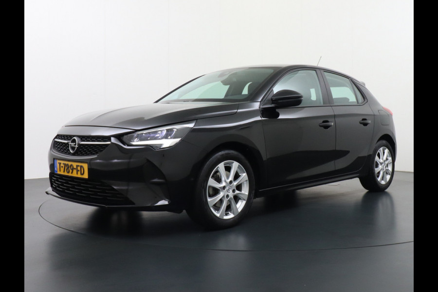 Opel Corsa 1.2I 101PK 5Drs Autom.8 Apple Carplay Android Airco Navi* Cruise control Pdc DAB Auto Stuurverwarming Regen-Lichtsensor Edition Schakelflippers Led Lmv 16" ESP Edition+ Pakket Spoorassistent Bluetooth Verkeersbord detectie 1.065kg  Nieuwprijs €29.236,-