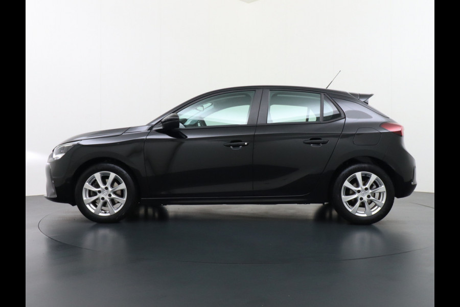 Opel Corsa 1.2I 101PK 5Drs Autom.8 Apple Carplay Android Airco Navi* Cruise control Pdc DAB Auto Stuurverwarming Regen-Lichtsensor Edition Schakelflippers Led Lmv 16" ESP Edition+ Pakket Spoorassistent Bluetooth Verkeersbord detectie 1.065kg  Nieuwprijs €29.236,-