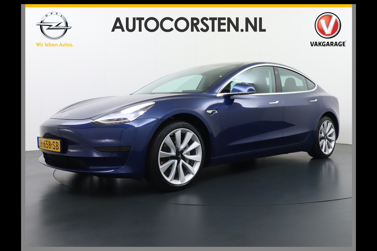 Tesla Model 3 RWD SR+ 60kWh 325PK FSD 3-Computer 18" AutoPilot Leder PanoDak Adaptive-Cruise Lmv Camera's Elektr.-Stuur+Stoelen+Spiegels+Geheu Navi LED Comfortstoelen ACC DAB Voorverwarmen interieur via App Keyless via Telefoonsleutel One-Pedal-Drive Origineel Nederlandse auto tot 11kw laden thuis! 1.584kg licht! Accu Garantie tot 02-06-2028/160.000km Tesla Model 3 RWD SR+ 60kWh 325PK FSD 3-Computer 18" AutoPilot Leder PanoDak Adaptive-Cruise Lmv Camera's Elektr.-Stuur+Stoelen+Spiegels+Geheu Navi LED Comfortstoelen ACC DAB Voorverwarmen interieur via App Keyless via Telefoonsleutel One-Pedal-Drive Origineel Nederlandse auto tot 11kw laden thuis! 1.584kg licht! Accu Garantie tot 02-06-2028/160.000km