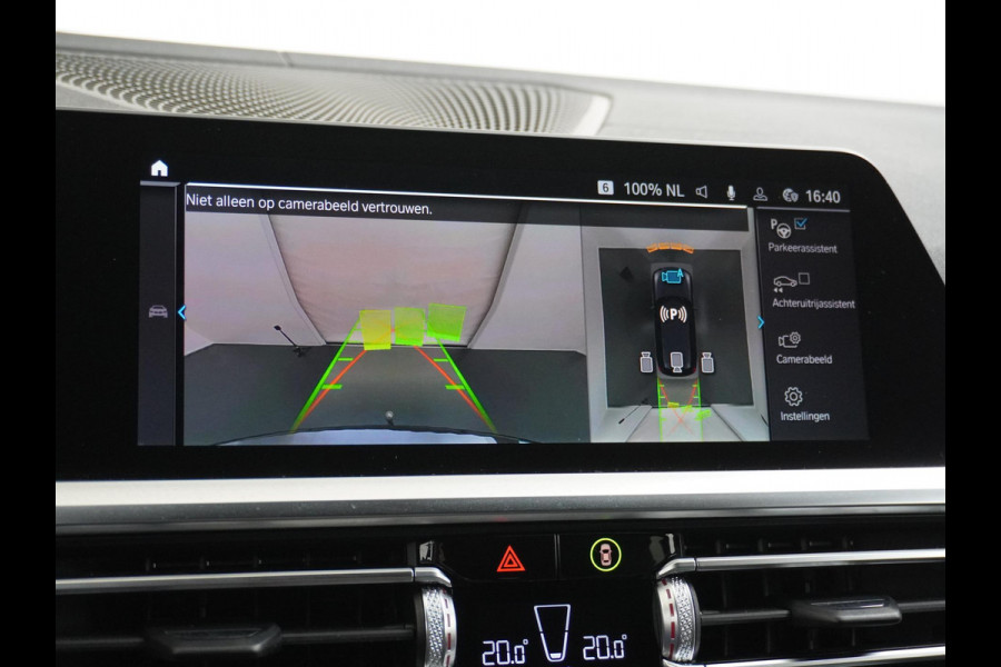 BMW 3 Serie Touring 330e M SPORT | LASER LED | 360 CAMERA | ELECTR STOELEN | LEDER | HEAD UP | PANORAMADAK| DODE HOEK | STUURWIEL EN STOEL VERW. | TREKHAAK | DEALER ONDERHOUDEN