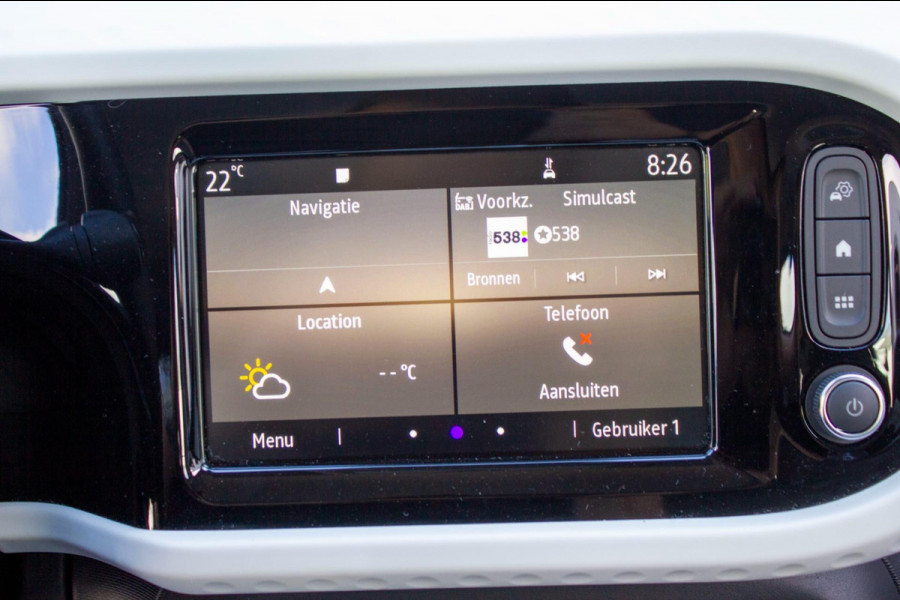 Renault Twingo Z.E. R80 Intens|Prijs rijklaar incl. 12 mnd garantie|NAV Carplay LMV DAB radio Stoelverwarming