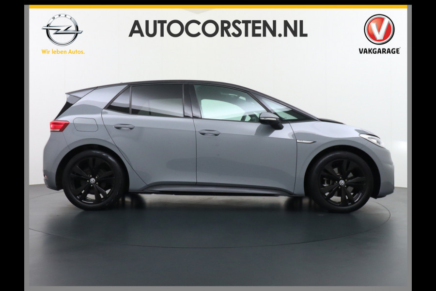 Volkswagen ID.3 Pro 58kWh Apple Carplay Android Auto HUD 360°Camera Adap.Cruise Stoelverwarming Keyless Advanced Matrix led-koplampen Multimedia Pakket Plus Comfort Pakket Design Pakket Lmv 19" Rijstrooksensor Matrix Led Dynamisch Sproeiers Verwarmd Verwarmbaar Stuur Assistance Pakket Plus Nieuwprijs €43.145,-