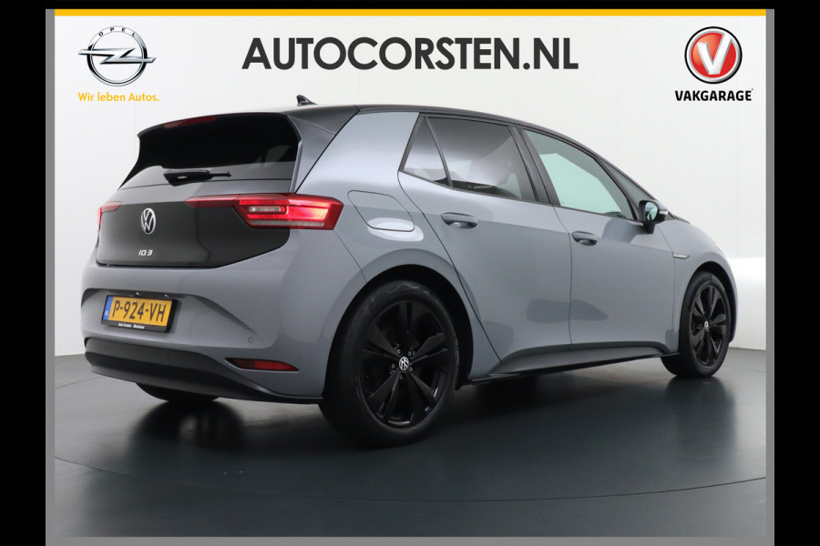 Volkswagen ID.3 Pro 58kWh Apple Carplay Android Auto HUD 360°Camera Adap.Cruise Stoelverwarming Keyless Advanced Matrix led-koplampen Multimedia Pakket Plus Comfort Pakket Design Pakket Lmv 19" Rijstrooksensor Matrix Led Dynamisch Sproeiers Verwarmd Verwarmbaar Stuur Assistance Pakket Plus Nieuwprijs €43.145,-