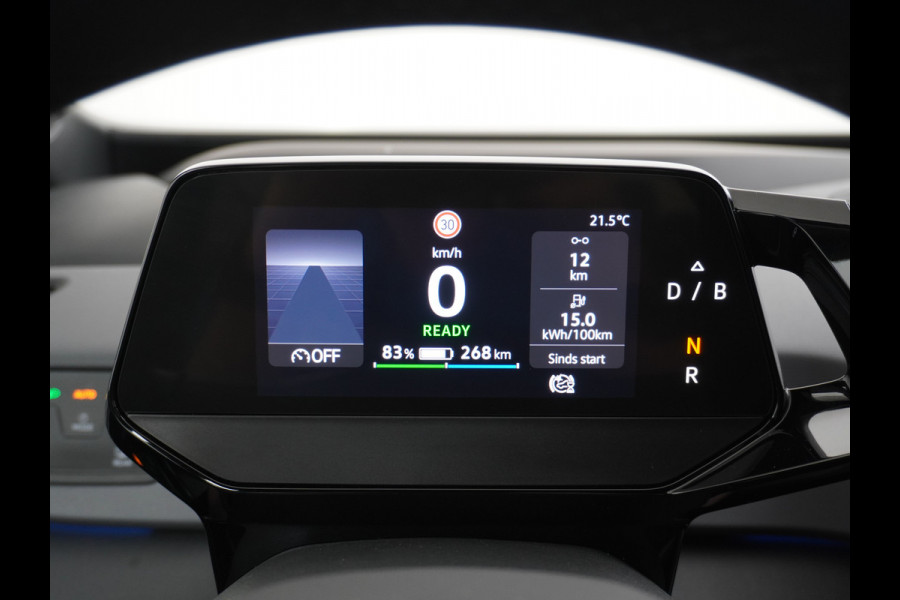 Volkswagen ID.3 Pro 58kWh Apple Carplay Android Auto HUD 360°Camera Adap.Cruise Stoelverwarming Keyless Advanced Matrix led-koplampen Multimedia Pakket Plus Comfort Pakket Design Pakket Lmv 19" Rijstrooksensor Matrix Led Dynamisch Sproeiers Verwarmd Verwarmbaar Stuur Assistance Pakket Plus Nieuwprijs €43.145,-