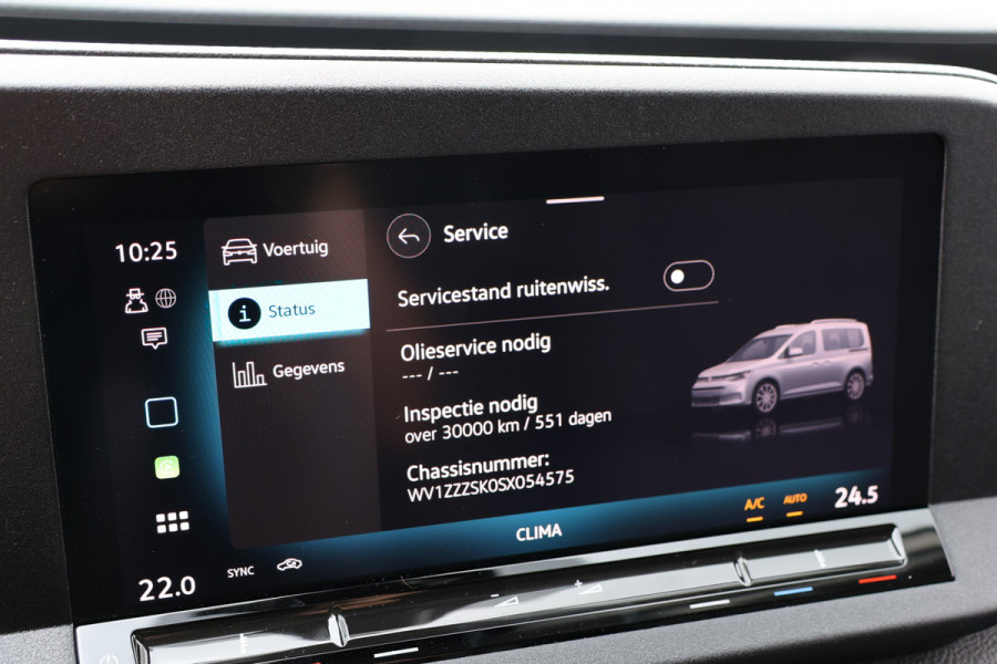 Volkswagen Caddy Cargo Maxi 2.0 TDI R-Line | LED | Camera | CarPlay | Lane Assist | Virtual Cockpit | Cruise control | DAB | Trekhaak | Keyless Go | Spoilerkit | Fabrieksgarantie