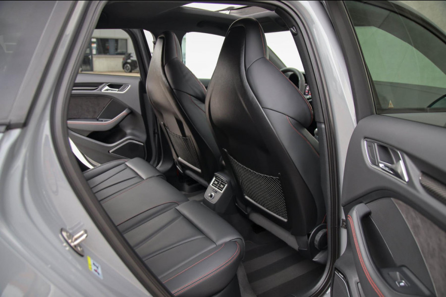 Audi A3 Sportback 2.5TFSI Quattro RS3 Facelift 400pk S-Tronic|Geen OPF|Nardo Grey|Keramisch|Virtual Cockpit|Panoramadak|LED Matrix