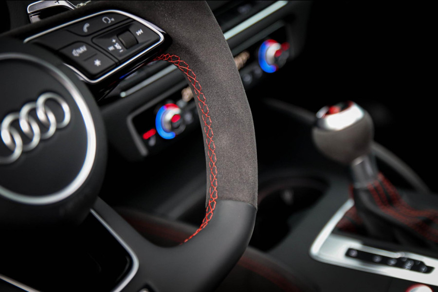 Audi A3 Sportback 2.5TFSI Quattro RS3 Facelift 400pk S-Tronic|Geen OPF|Nardo Grey|Keramisch|Virtual Cockpit|Panoramadak|LED Matrix