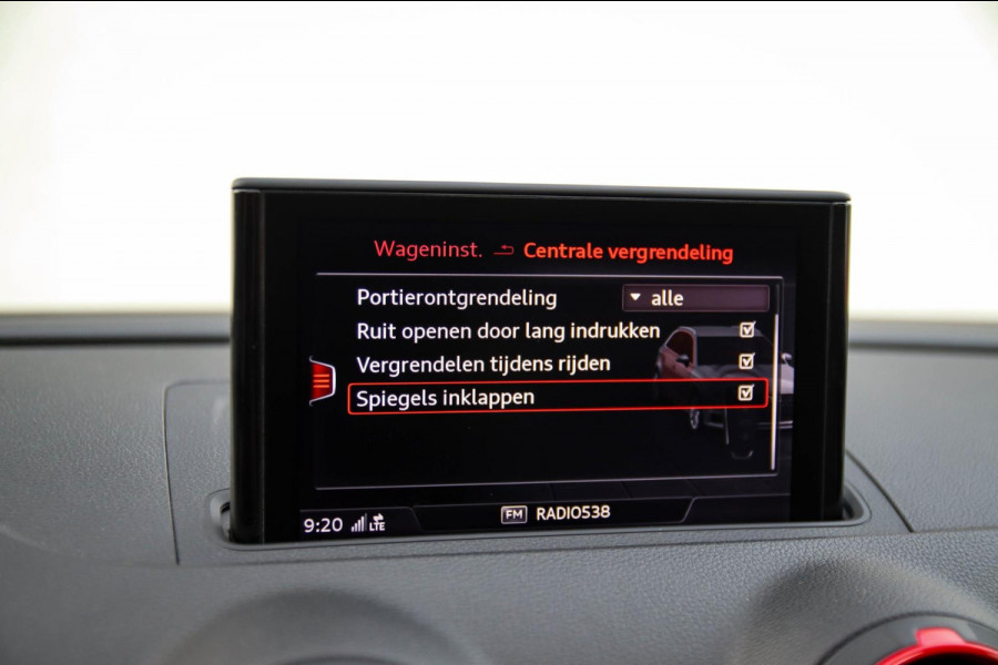 Audi A3 Sportback 2.5TFSI Quattro RS3 Facelift 400pk S-Tronic|Geen OPF|Nardo Grey|Keramisch|Virtual Cockpit|Panoramadak|LED Matrix