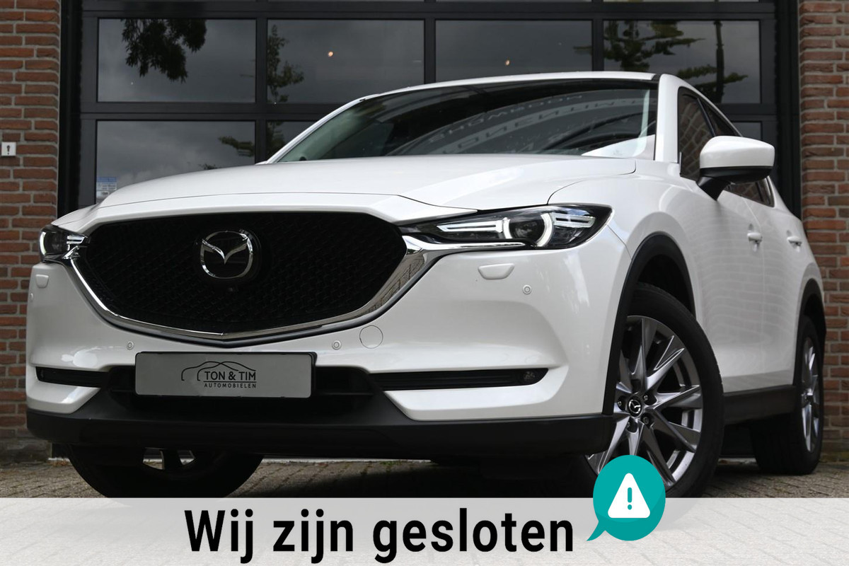 Mazda CX-5 2.5 SkyActiv-G 194 GT-M 4WD AWD Leder Trekhaak BOSE A.Cam '19 Mazda CX-5 2.5 SkyActiv-G 194 GT-M 4WD AWD Leder Trekhaak BOSE A.Cam '19
