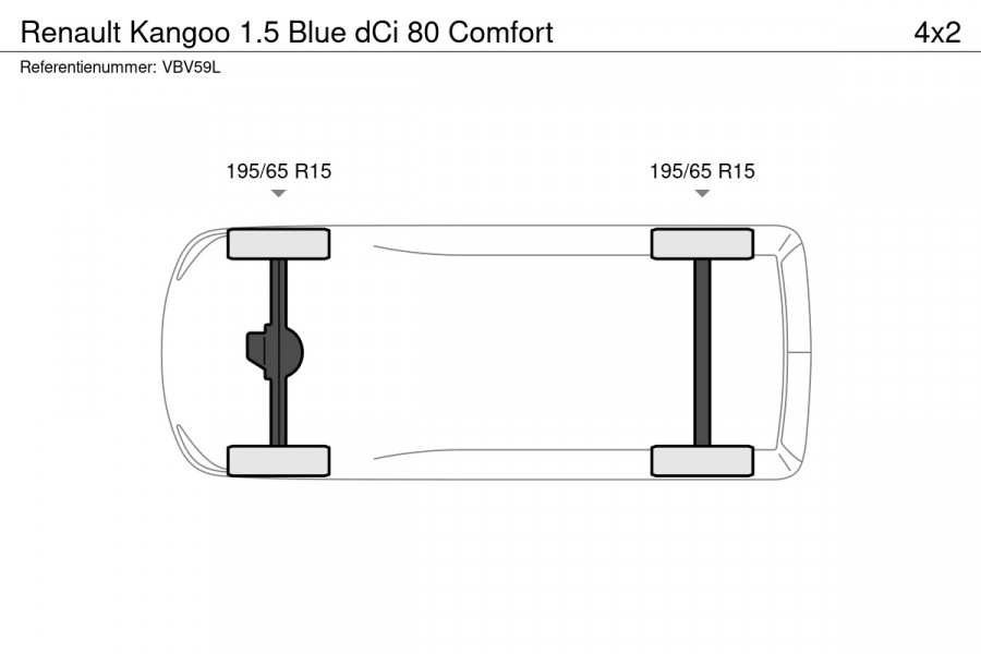 Renault Kangoo 1.5 Blue dCi 80 Comfort