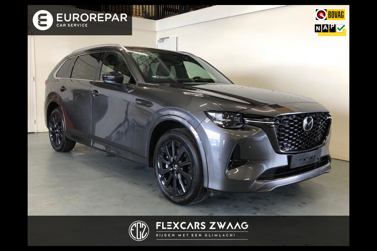 Mazda CX-80 2.5 e-SkyActiv PHEV Takumi Plus - Automaat - Panoramadak - Leder - Bose Mazda CX-80 2.5 e-SkyActiv PHEV Takumi Plus - Automaat - Panoramadak - Leder - Bose