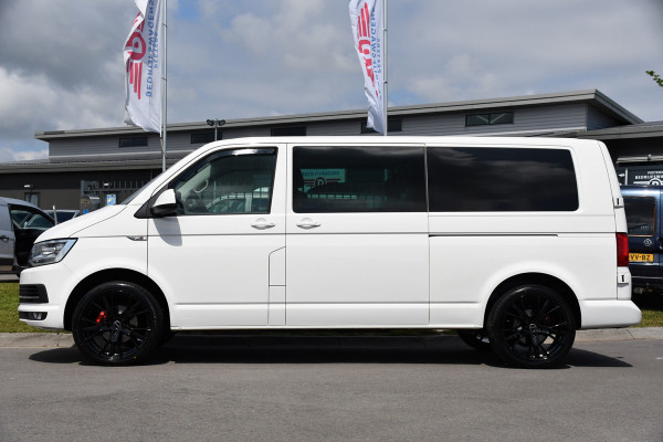 Volkswagen Transporter 2.0 TDI L2H1 DC Highline Adaptieve Cruise, Camera, Carplay, NAVI, Automaat, Trekhaak, LED, 150pk, Uniek!