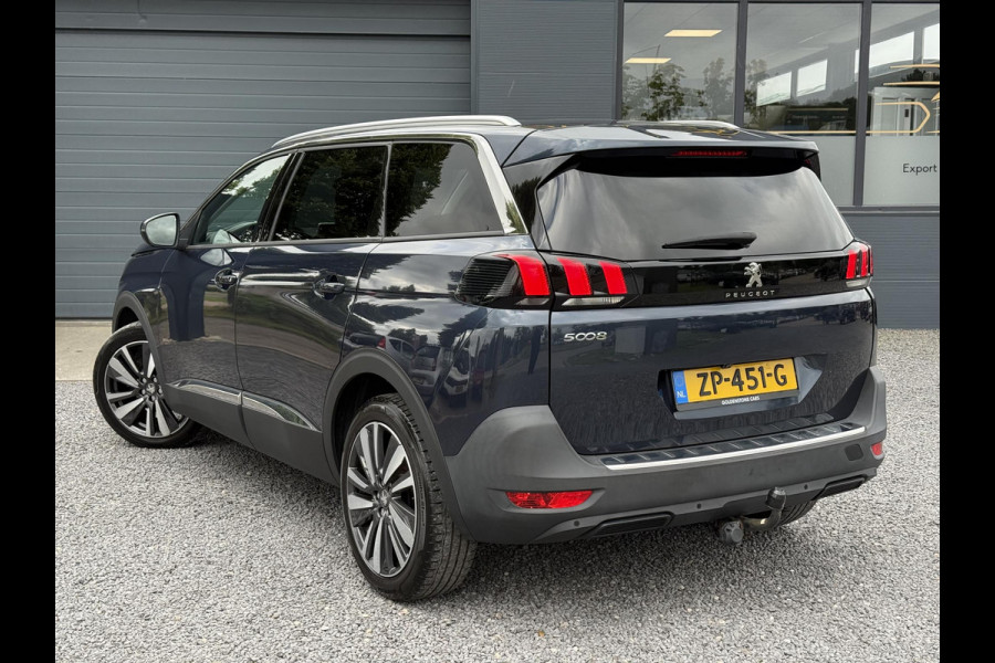 Peugeot 5008 1.2 PureTech Allure 7 persoons,Automaat,2e Eigenaar,Trekhaak,360 Camera,131pk,Navi,Clima,Cruise,Lm velgen,Extra winterset,Pdc V+A,Riem Recent verv,Halfleder,Nieuwe Apk bij Aflevering