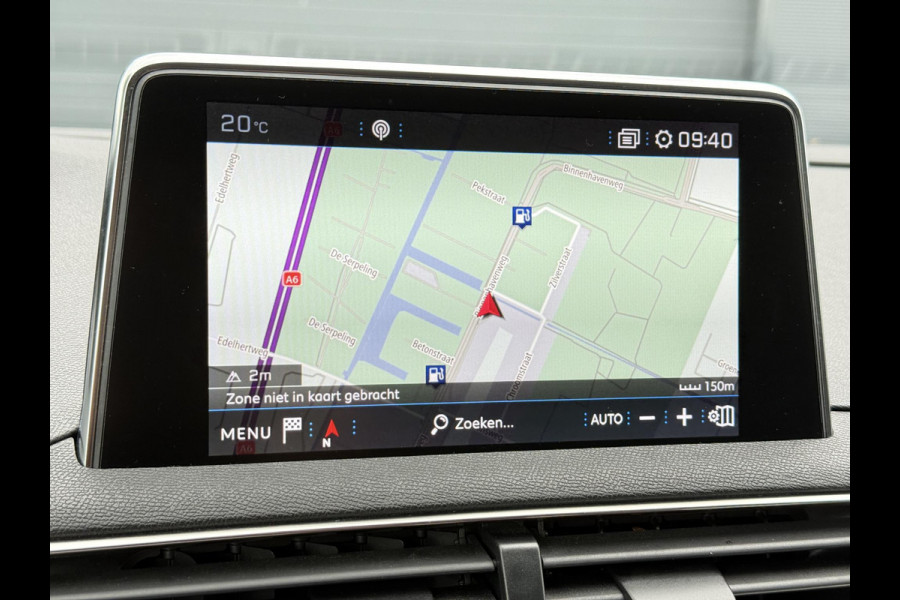 Peugeot 5008 1.2 PureTech Allure 7 persoons,Automaat,2e Eigenaar,Trekhaak,360 Camera,131pk,Navi,Clima,Cruise,Lm velgen,Extra winterset,Pdc V+A,Riem Recent verv,Halfleder,Nieuwe Apk bij Aflevering