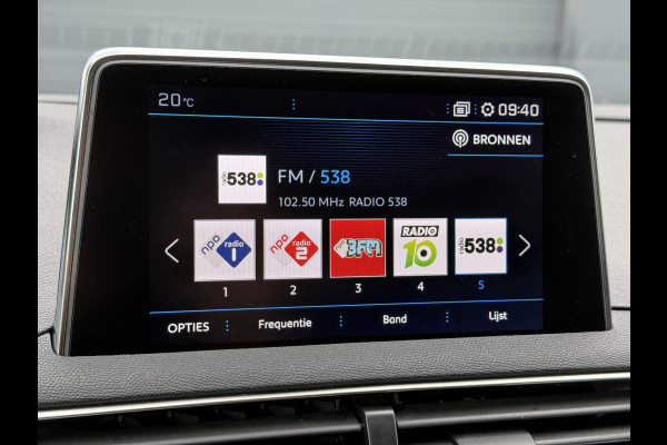 Peugeot 5008 1.2 PureTech Allure 7 persoons,Automaat,2e Eigenaar,Trekhaak,360 Camera,131pk,Navi,Clima,Cruise,Lm velgen,Extra winterset,Pdc V+A,Riem Recent verv,Halfleder,Nieuwe Apk bij Aflevering