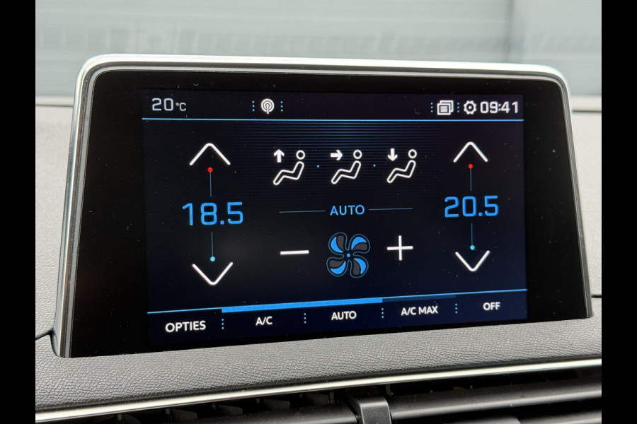 Peugeot 5008 1.2 PureTech Allure 7 persoons,Automaat,2e Eigenaar,Trekhaak,360 Camera,131pk,Navi,Clima,Cruise,Lm velgen,Extra winterset,Pdc V+A,Riem Recent verv,Halfleder,Nieuwe Apk bij Aflevering