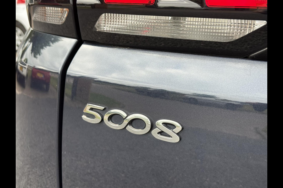 Peugeot 5008 1.2 PureTech Allure 7 persoons,Automaat,2e Eigenaar,Trekhaak,360 Camera,131pk,Navi,Clima,Cruise,Lm velgen,Extra winterset,Pdc V+A,Riem Recent verv,Halfleder,Nieuwe Apk bij Aflevering