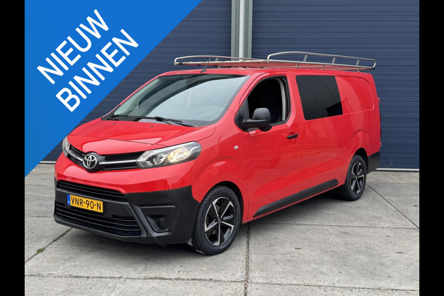 Toyota ProAce Worker 2.0 D-4D Live DC DUBBEL CABINE / AIRCO / CRUISE CONTROLE / NAVI / EURO 6