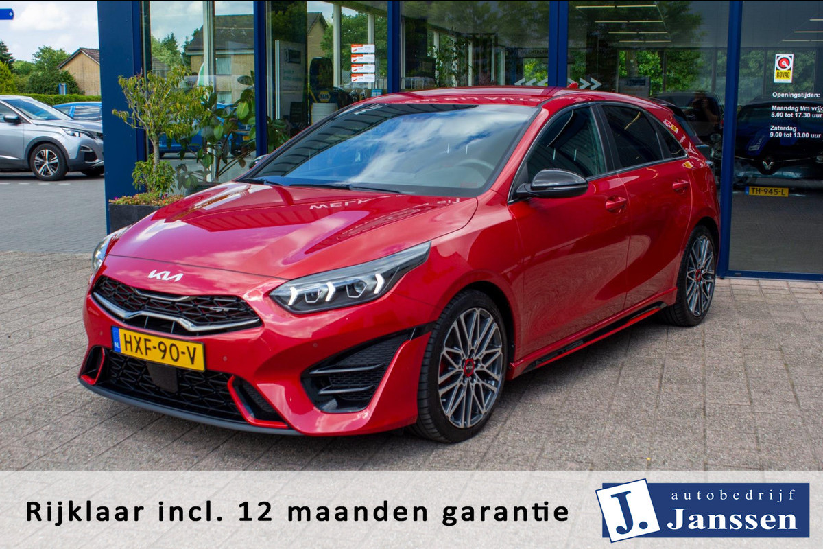 Kia Ceed 1.6 T-GDi GT|Prijs rijklaar incl. 12 mnd garantie|LMV DAB PDC Carplay NAV Stoelverwarming Bluetooth Kia Ceed 1.6 T-GDi GT|Prijs rijklaar incl. 12 mnd garantie|LMV DAB PDC Carplay NAV Stoelverwarming Bluetooth