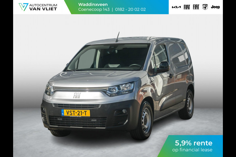 Fiat E-Doblò 136 L1 50 kWh Fiat E-Doblo 136 L1 50 kWh | Uit voorraad leverbaar | Navi | Camera | PDC | Apple Carplay | Cruise | Clima