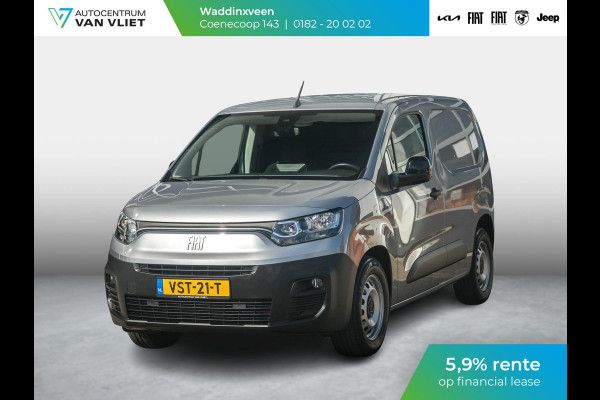 Fiat E-Doblò 136 L1 50 kWh Fiat E-Doblo 136 L1 50 kWh | Uit voorraad leverbaar | Navi | Camera | PDC | Apple Carplay | Cruise | Clima