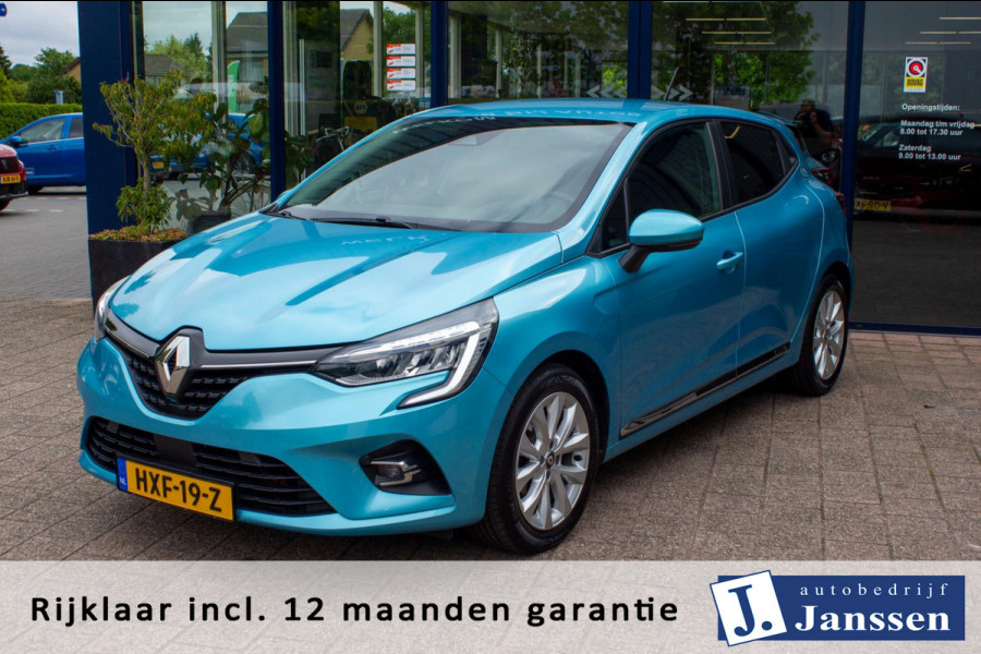 Renault Clio 1.0 TCe Intens|Prijs rijklaar incl. 12 mnd garantie|NAV LMV Bluetooth Keyless Airco Cruise