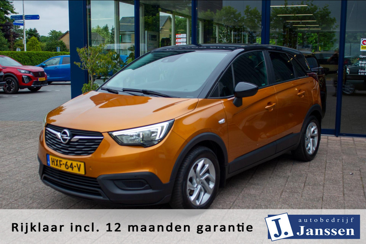 Opel Crossland X 1.2 Selection | Prijs rijklaar incl. 12 mnd garantie | Carplay PDC Bluetooth LMV Airco Stoel en stuur verwarming Opel Crossland X 1.2 Selection | Prijs rijklaar incl. 12 mnd garantie | Carplay PDC Bluetooth LMV Airco Stoel en stuur verwarming