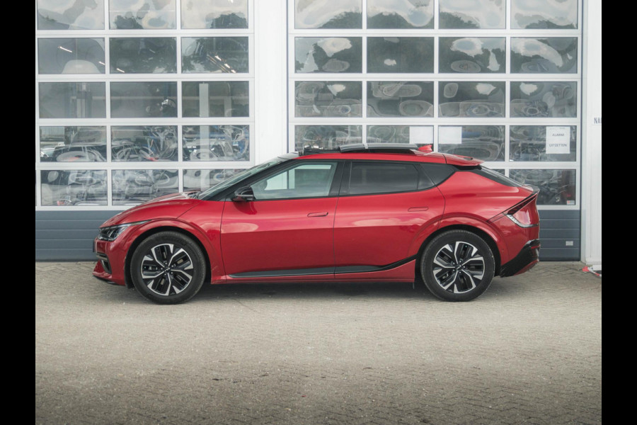 Kia Ev6 GT-Line 77.4 kWh schuifkanteldak l Steoverwarming en stoel ventilatie l Meridian soundsysteem