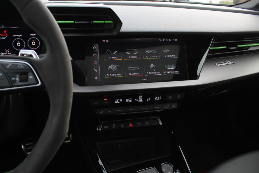 Audi RS3 Limousine 2.5 TFSI quattro / Verlengd Garantie / Milltek / Keramisch / Panoramadak / Camera / Head-up / B&O / Matrix LED / ACC / Leder