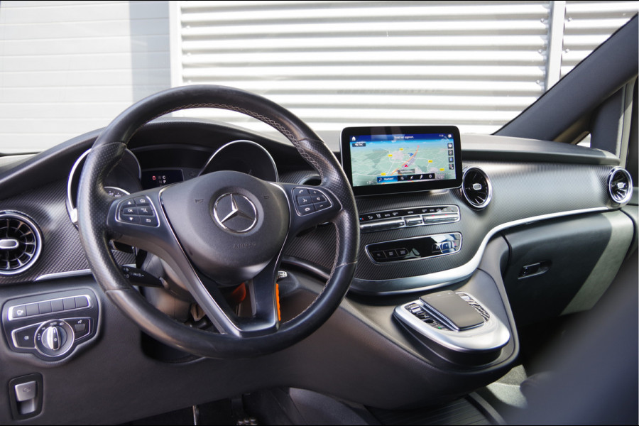Mercedes-Benz V-Klasse 250d AMG L2 DC-5P, LED, LEDER, 360 CAMERA, 2X SCHUIFDEUR, MBUX 10'', CLIMA, CRUISE, PARKEERSENSOREN, 19'' AMG