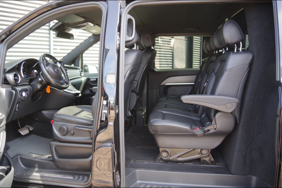 Mercedes-Benz V-Klasse 250d AMG L2 DC-5P, LED, LEDER, 360 CAMERA, 2X SCHUIFDEUR, MBUX 10'', CLIMA, CRUISE, PARKEERSENSOREN, 19'' AMG