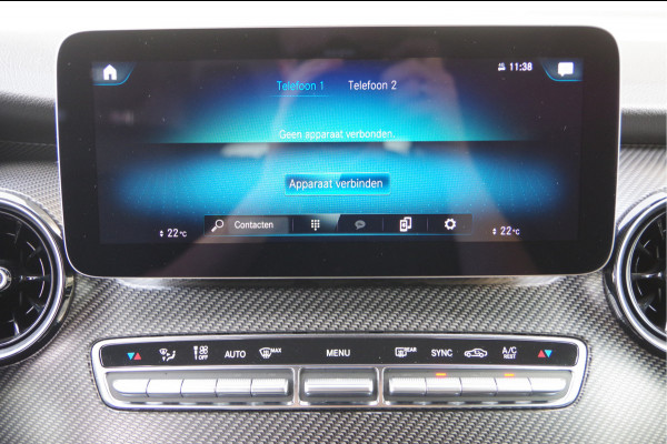 Mercedes-Benz V-Klasse 250d AMG L2 DC-5P, LED, LEDER, 360 CAMERA, 2X SCHUIFDEUR, MBUX 10'', CLIMA, CRUISE, PARKEERSENSOREN, 19'' AMG