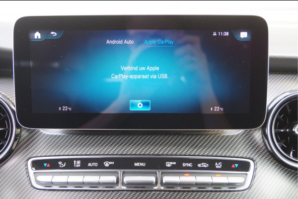 Mercedes-Benz V-Klasse 250d AMG L2 DC-5P, LED, LEDER, 360 CAMERA, 2X SCHUIFDEUR, MBUX 10'', CLIMA, CRUISE, PARKEERSENSOREN, 19'' AMG