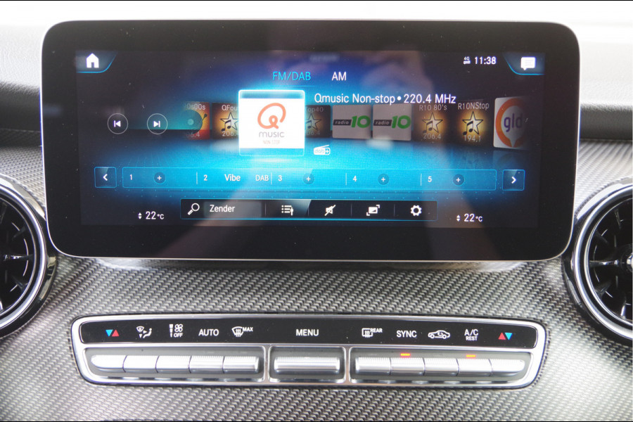 Mercedes-Benz V-Klasse 250d AMG L2 DC-5P, LED, LEDER, 360 CAMERA, 2X SCHUIFDEUR, MBUX 10'', CLIMA, CRUISE, PARKEERSENSOREN, 19'' AMG