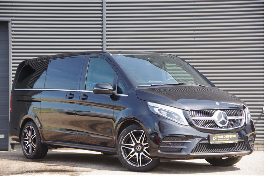 Mercedes-Benz V-Klasse 250d AMG L2 DC-5P, LED, LEDER, 360 CAMERA, 2X SCHUIFDEUR, MBUX 10'', CLIMA, CRUISE, PARKEERSENSOREN, 19'' AMG