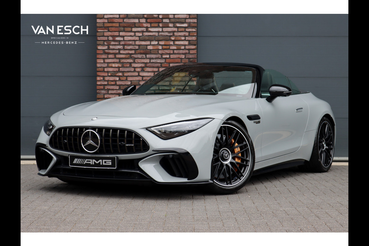 Mercedes-Benz SL-Klasse Roadster AMG 63 S E-Performance Aut9 | 816pk | Keramisch | Carbon | Aerodynamicapakket | Distronic+ | Achterasbesturing | Multicontourstoelen | HUD | Burmester | Airscarf | Mercedes-Benz SL-Klasse Roadster AMG 63 S E-Performance Aut9 | 816pk | Keramisch | Carbon | Aerodynamicapakket | Distronic+ | Achterasbesturing | Multicontourstoelen | HUD | Burmester | Airscarf |