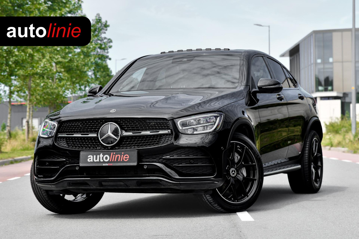 Mercedes-Benz GLC Coupé 300e 4MATIC AMG, BTW, Night ed. Pano, Digital, Memory, 360, Keyless, CarPlay, Sfeer! Mercedes-Benz GLC Coupé 300e 4MATIC AMG, BTW, Night ed. Pano, Digital, Memory, 360, Keyless, CarPlay, Sfeer!