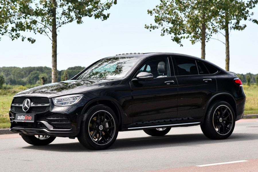 Mercedes-Benz GLC Coupé 300e 4MATIC AMG, BTW, Night ed. Pano, Digital, Memory, 360, Keyless, CarPlay, Sfeer!