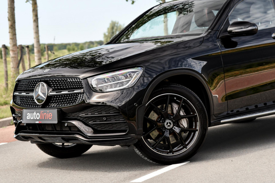 Mercedes-Benz GLC Coupé 300e 4MATIC AMG, BTW, Night ed. Pano, Digital, Memory, 360, Keyless, CarPlay, Sfeer!