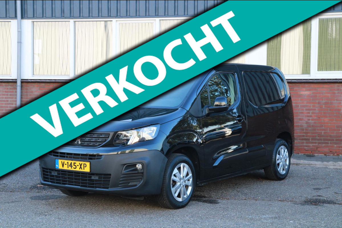 Peugeot Partner 1.5 BlueHDI 131PK Premium / Camera / App connect / Dodehoek camera Peugeot Partner 1.5 BlueHDI 131PK Premium / Camera / App connect / Dodehoek camera