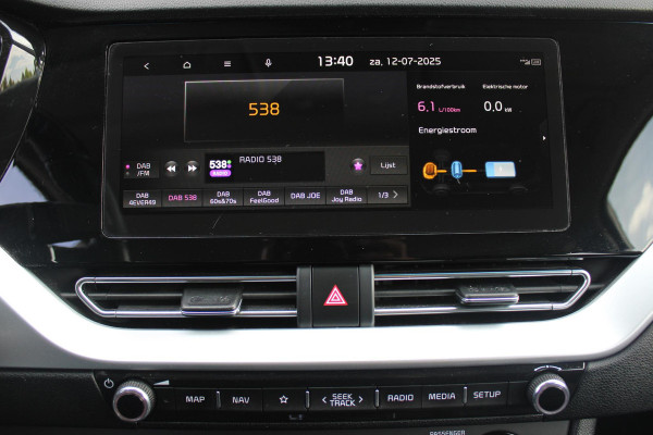 Kia Niro 1.6 GDi 142PK AUTOMAAT Hybrid DYNAMICLINE | NAVIGATIE | APPLE CARPLAY/ANDROID AUTO | ACHTERUITRIJ CAMERA | DAB+ RADIO | CLIMATE CONTROL | LANE ASSIST |