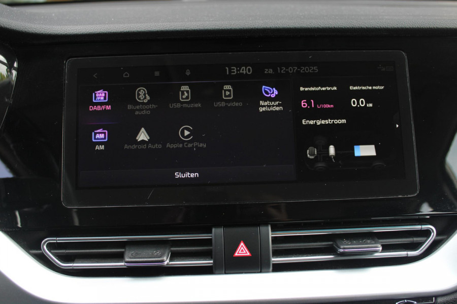 Kia Niro 1.6 GDi 142PK AUTOMAAT Hybrid DYNAMICLINE | NAVIGATIE | APPLE CARPLAY/ANDROID AUTO | ACHTERUITRIJ CAMERA | DAB+ RADIO | CLIMATE CONTROL | LANE ASSIST |