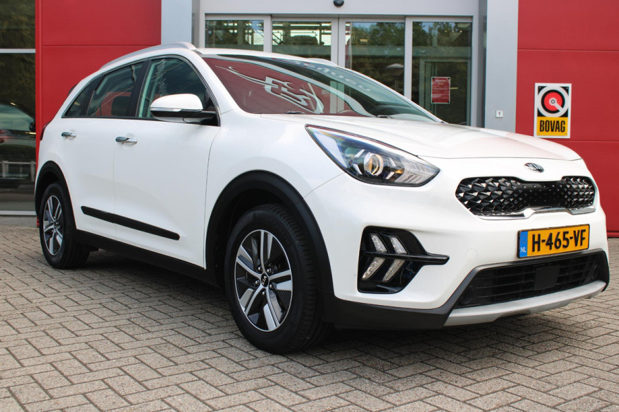 Kia Niro 1.6 GDi 142PK AUTOMAAT Hybrid DYNAMICLINE | NAVIGATIE | APPLE CARPLAY/ANDROID AUTO | ACHTERUITRIJ CAMERA | DAB+ RADIO | CLIMATE CONTROL | LANE ASSIST |