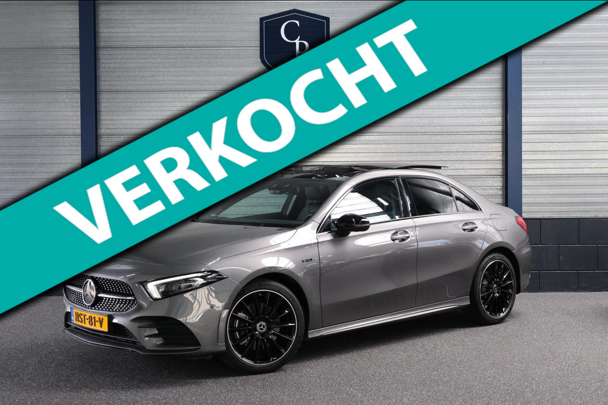 Mercedes-Benz A-Klasse 250 e AMG Line LED/SFEER/PANORAMADAK/LEER+S.VERWARMING+MEMORY/19"LMV/360 CAM/LINE/ACC/ECC/12 MDN GARANTIE! Mercedes-Benz A-Klasse 250 e AMG Line LED/SFEER/PANORAMADAK/LEER+S.VERWARMING+MEMORY/19"LMV/360 CAM/LINE/ACC/ECC/12 MDN GARANTIE!