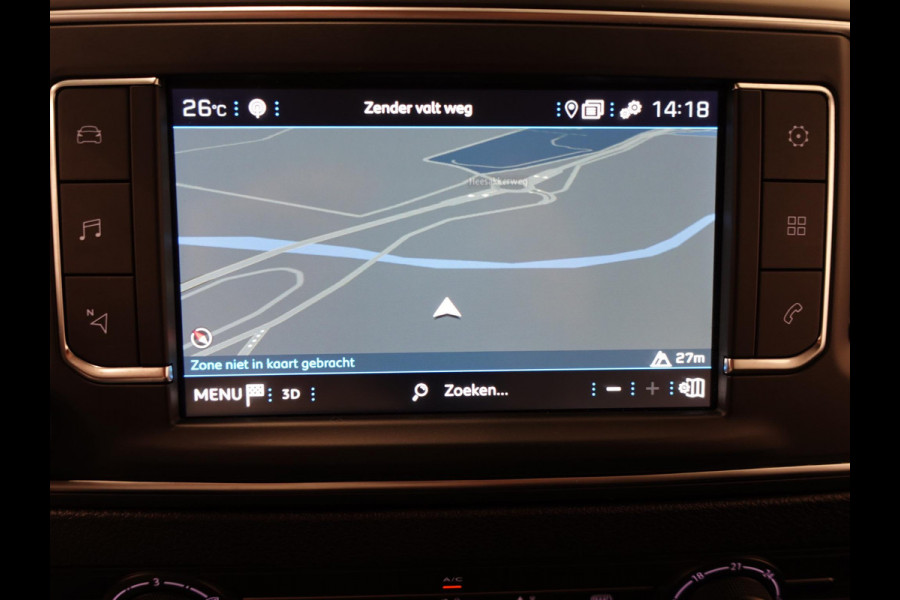 Peugeot Expert 180PK Automaat L3 Premium Dubbele Cabine Navigatie Trekhaak Parkeersensoren Apple Carplay Cruise control Airco