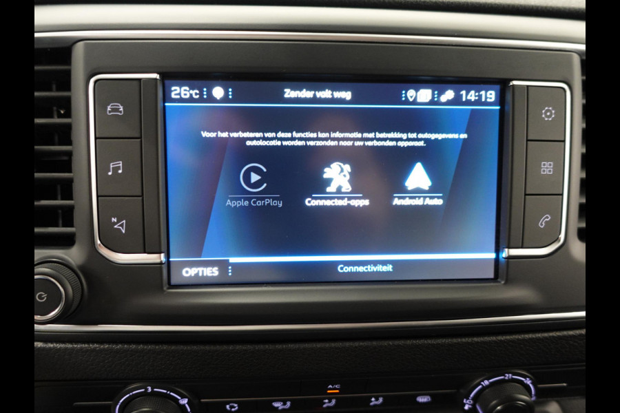 Peugeot Expert 180PK Automaat L3 Premium Dubbele Cabine Navigatie Trekhaak Parkeersensoren Apple Carplay Cruise control Airco